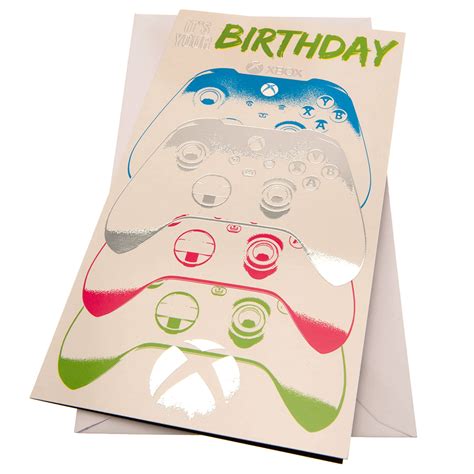 Xbox Birthday Card | Official Xbox Merchandise