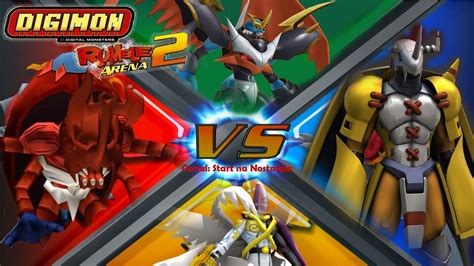 Digimon Rumble Arena 2 - PS2 - Imperialdramon/Wargreymon/ AtlurKabuterimon / MagnaAngemon - YouTube