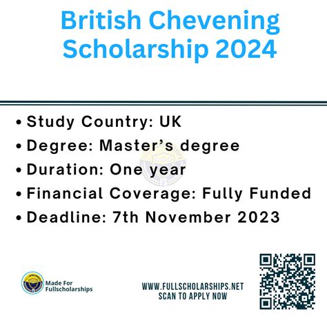 Scholarships in UK - Fully Funded British Chevening Scholarship 2024 ...