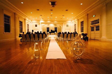 Ceremony in Concert Hall | Indoor wedding receptions, Wedding reception venues, Indoor wedding