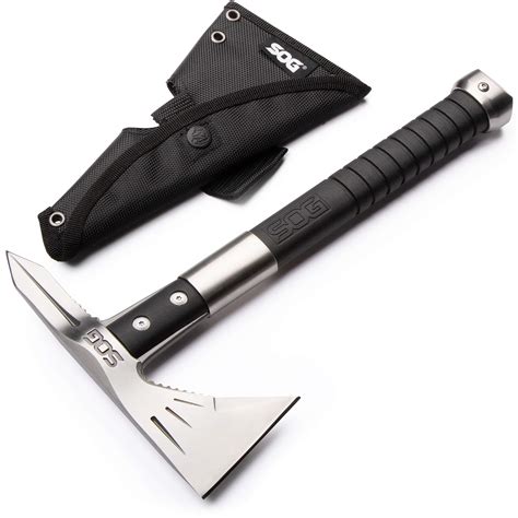 SOG Tomahawk Tactical Hatchet - Voodoo Hawk Mini Tactical Axe, Throwing Hatchet w/ 2.75 Inch ...