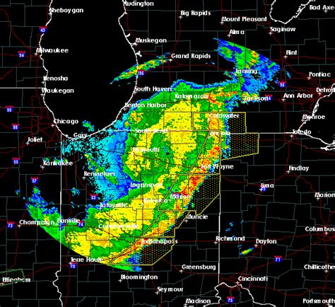 Interactive Hail Maps - Hail Map for Fort Wayne, IN