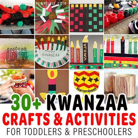 30+ of the Best Kwanzaa Crafts and Activities for Kids - Happy Toddler Playtime