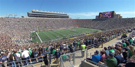 Notre Dame Football Stadium Seating Chart View | Cabinets Matttroy