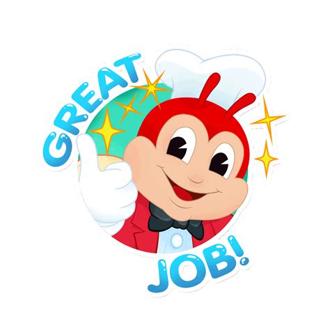 Great Job Thumbs Up Sticker by Jollibee for iOS & Android | GIPHY