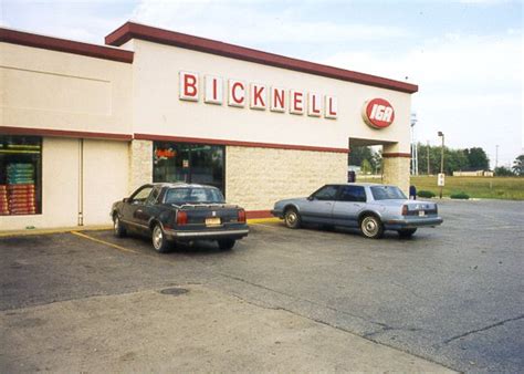 Bicknell Town, Indiana, USA