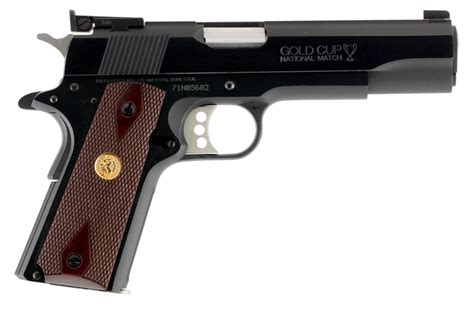 Colt Mfg 1911 Gold Cup National Match Series 70 - For Sale - New :: Guns.com