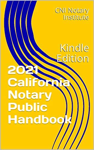 Amazon.com: 2021 California Notary Public Handbook: Kindle Edition eBook : Notary Institute ...