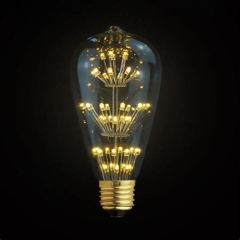 E27 LED Edison Fireworks Light Bulb // Type S - LightWithShade - Touch of Modern