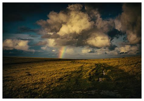 Rainbow & Clouds on Dartmoor — Glavind Strachan Photography