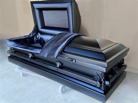 Custom Black Casket Custom Casket - Sky Caskets