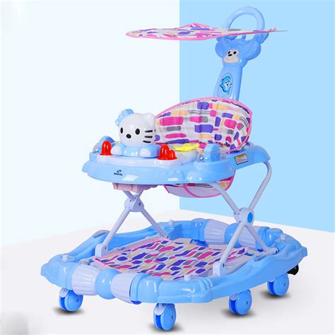 Baby Walkers 3 In1 Learning Activity Toys Lightweight Walker Chair 8 ...