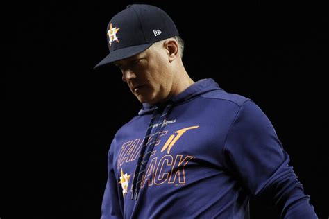 'We did it to ourselves,' A.J. Hinch says of Astros' tainted title - Los Angeles Times