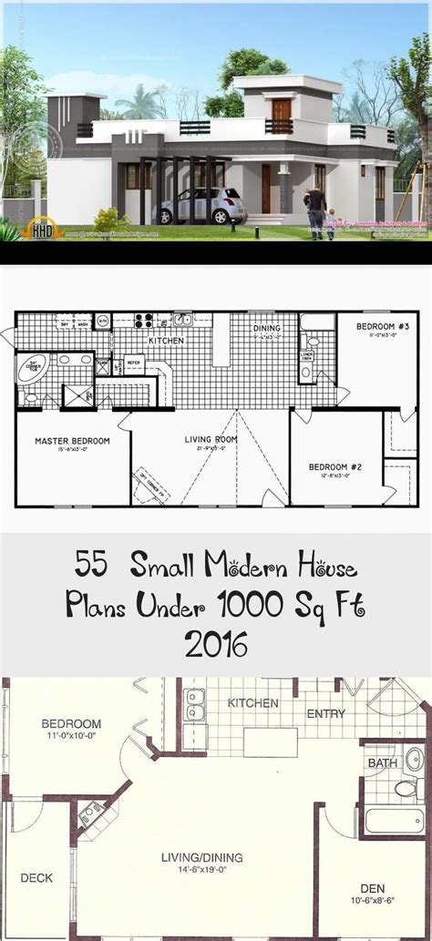 Small House Plans Under 1000 Sq Ft: Simple And Stylish Home Designs ...