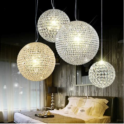 round crystal chandelier luxury led lamp restaurant chandelier crystal ...