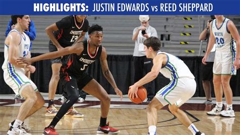 Reed Sheppard vs Justin Edwards Highlights | Kentucky basketball ...