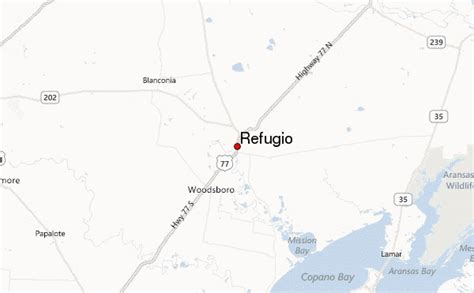 Refugio Location Guide