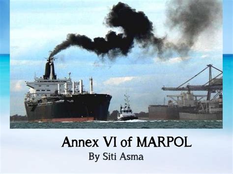 Annex vi of marpol