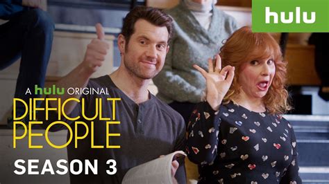 Difficult People TV show on Hulu: season 3 (release date) - canceled TV ...