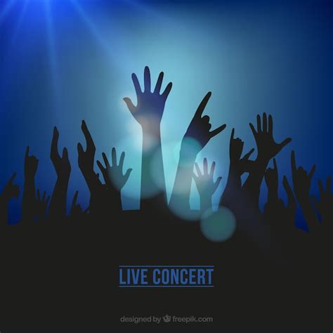 Live concert background Vector | Free Download