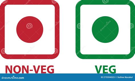 Veg and Non Veg Emoji Icon on White Background. Indian Food Concept ...