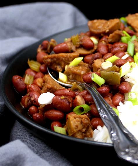 Vegan Red Beans and Rice - Holy Cow Vegan