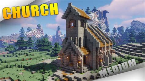 How To Build A Medieval Church In Minecraft