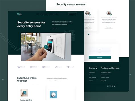 Home security sensors. by Md Sabbir on Dribbble