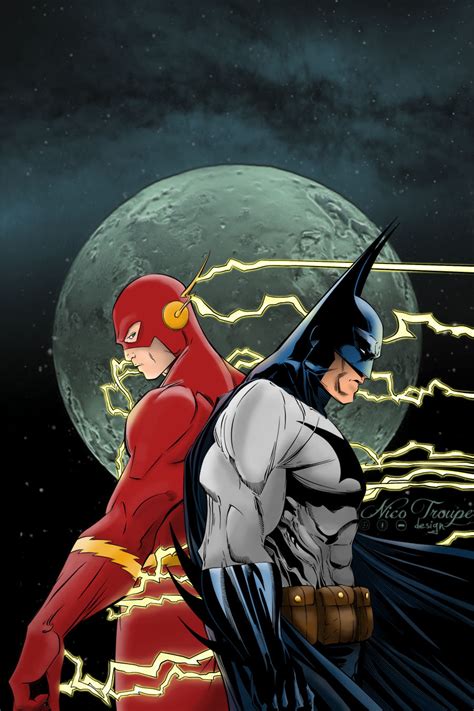 Batman and Flash by TrouperDNico on DeviantArt