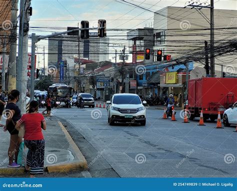 Mandaue, Cebu Philippines - View Of Mandaue City And The Main Skyline Of Cebu Editorial Image ...