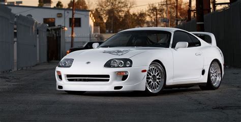 Paul Walker White Supra Wheels