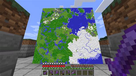 Finished My Map Wall! : r/Minecraft