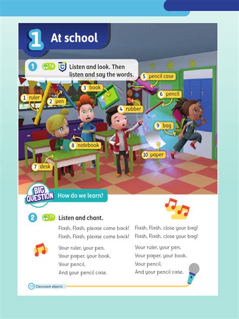 SuperMinds1 Teachers-Book Unit1 | PDF | Classroom | Phonics