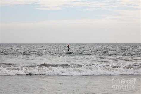 Stand Up Paddle Surfing At Coronado Beach In Coronado California 5D24304 Photograph by ...