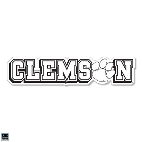 Clemson Logo Outline - Goimages Ora