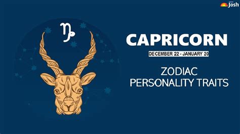 Personality Test: Capricorn Zodiac Sign Personality Traits and Suitable ...