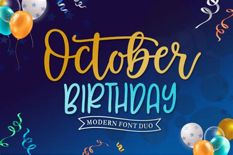 [pgguy] Download October Birthday fonts from Rastype - Nur Sumner