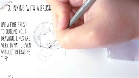 HOW TO INK YOUR ARTWORKS - Drawing Tutorial for Beginners : 4 Steps - Instructables