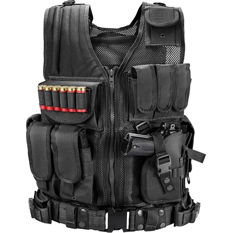 Versatile Tactical Vest | Tactical clothing, Tactical vest, Black ...