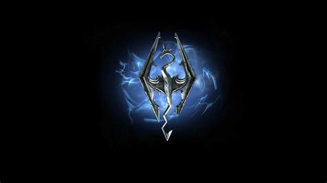 Skyrim Logo Wallpaper