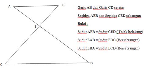 KESEBANGUNAN PADA SEGITIGA - MATEMATIKA