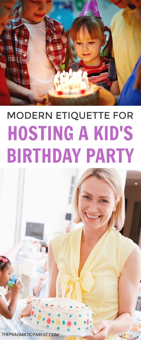 Modern Etiquette Guide for Hosting a Kid's Birthday Party | Party ...