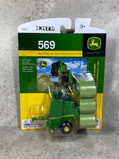 1/64 John Deere 569 Round Baler | FarmToys4You