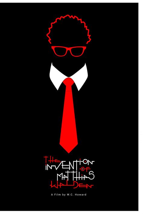 The Invention of Matthias Walden (2016) - Poster US - 7440*11100px