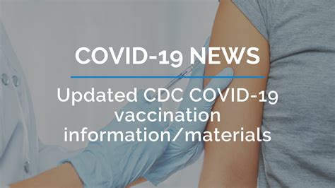 Updated CDC COVID-19 vaccination information/materials – Simple, a Netsmart solution