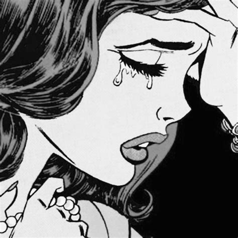 Depressed Girl Crying Drawing at PaintingValley.com | Explore collection of Depressed Girl ...