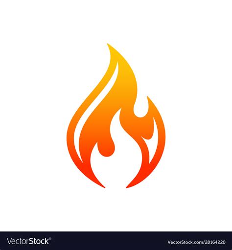 Fire logo Royalty Free Vector Image - VectorStock