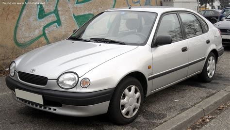 1997 Toyota Corolla Hatch VIII (E110) 1.6 i 16V (110 Hp) | Technical ...