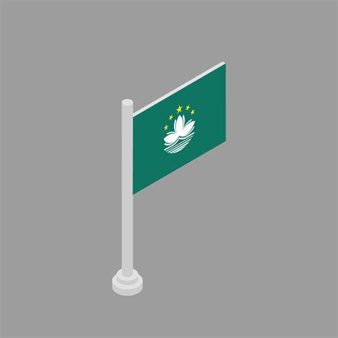 Illustration of Macau flag Template 13273363 Vector Art at Vecteezy