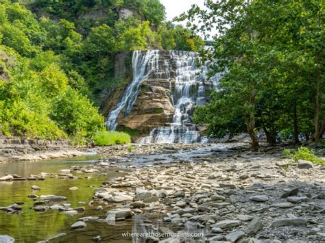 How To Visit Ithaca Falls NY: Parking, Trail + Photos